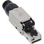 InLine RJ45 Stecker Cat.6A 500MHz, feldkonfektionierbar, geschirmt, Schraubv.
