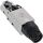 InLine RJ45 Stecker Cat.6A 500MHz, feldkonfektionierbar, geschirmt, Schraubv.