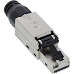 InLine RJ45 Stecker Cat.8.1 2000MHz, feldkonfektionierbar, geschirmt, Schraubv.