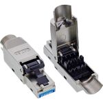 InLine RJ45 Stecker Cat.6A 500MHz, feldkonfektionierbar, geschirmt, 10Gb/s