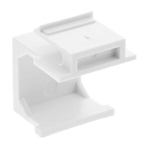 InLine Keystone SNAP-In Blindabdeckung für Modul Steckplatz, weiß 10er Pack