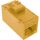 InLine Keystone RJ45 Buchse/Buchse, ungeschirmt, Cat.6A, 8er Pack, gelb