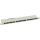 InLine Patchfeld Cat.6, 24-fach, 48,26cm (19"), 0.5HE, lichtgrau, RAL7035