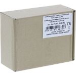 InLine Patchfeld-Dose Aufputz für 4x Keystone RJ45, Metall, lichtgrau RAL7035