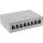 InLine Patchfeld-Dose Aufputz für 8x Keystone RJ45, Metall, lichtgrau RAL7035