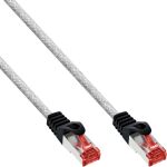 InLine Patchkabel, S/FTP (PiMf), Cat.6, 250MHz, PVC, Kupfer, transparent, 2m