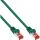 InLine Patchkabel, S/FTP (PiMf), Cat.6, 250MHz, PVC, Kupfer, grün, 3m