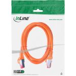 InLine Patchkabel, S/FTP (PiMf), Cat.6, 250MHz, PVC, Kupfer, orange, 3m