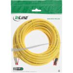 InLine Patchkabel, S/FTP (PiMf), Cat.6, 250MHz, PVC, Kupfer, gelb, 7,5m