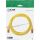 InLine Patchkabel, S/FTP (PiMf), Cat.6, 250MHz, PVC, Kupfer, gelb, 1,5m