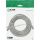 InLine Patchkabel, S/FTP (PiMf), Cat.6, 250MHz, PVC, Kupfer, grau, 15m