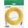 InLine Patchkabel, S/FTP (PiMf), Cat.6, 250MHz, PVC, Kupfer, gelb, 15m