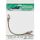 InLine Patchkabel, S/FTP (PiMf), Cat.6, 250MHz, PVC, Kupfer, braun, 0,25m
