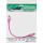 InLine Patchkabel, S/FTP (PiMf), Cat.6, 250MHz, PVC, Kupfer, pink, 0,25m