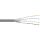 InLine Patchkabel Cat.6 S/FTP (PiMf), grau, AWG27, PVC, CU, 100m