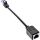 InLine Patchkabel Verlängerung, RJ45 Protektor, S/FTP (PiMf), Cat.6A, 0,2m