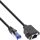 InLine Patchkabel Verlängerung, S/FTP (PiMf), Cat.6A, halogenfrei, Kupfer, 2m