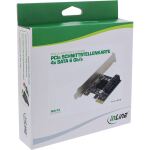 InLine Schnittstellenkarte, 4x SATA 6Gb/s, PCIe 2.0, Hot Swap, NCQ