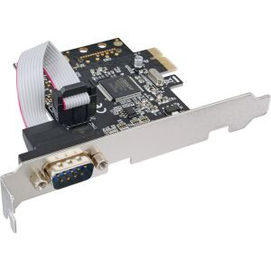 InLine Schnittstellenkarte, 1x Seriell 9pol, PCIe (PCI-Express)