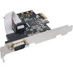 InLine Schnittstellenkarte, 1x Seriell 9pol, PCIe (PCI-Express)