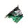 InLine Schnittstellenkarte, 2x Seriell RS-232, PCIe, AX99100, Low-Profile