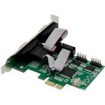 InLine PCIe 4-Port RS-232 Karte, 4x D-Sub 9 Stecker, inkl. Low-Profile