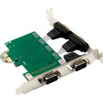 InLine PCIe 4-Port RS-232 Karte, 4x D-Sub 9 Stecker, inkl. Low-Profile