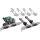 InLine PCIe 4-Port RS-232 Karte, 4x D-Sub 9 Stecker, inkl. Low-Profile
