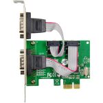 InLine PCIe 2-Port RS-232 Karte, 2x D-Sub 9 Stecker, inkl. Low-Profile