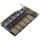InLine Schnittstellenkarte, PCIe x16 zu 5x M.2 Key B SATA, inkl. Low-Profile