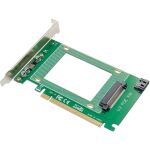 InLine Schnittstellenkarte, PCIe x16 zu U.2 NVMe, SFF-8639, intern