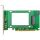 InLine Schnittstellenkarte, PCIe x16 zu U.2 NVMe, SFF-8639, intern