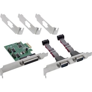 InLine PCIe Schnittstellenkarte, 2x RS-232 + 1x Parallelport