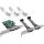 InLine PCIe Schnittstellenkarte, 2x RS-232 + 1x Parallelport