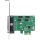 InLine PCIe Schnittstellenkarte, 2x RS-232 + 1x Parallelport