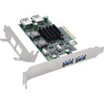 InLine USB 3.2 Gen.1 PCIe Schnittstellenkarte, 4-Port, intern/extern