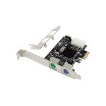 InLine Schnittstellenkarte, 2x PS/2, PCIe, USB-Pfostenstecker, MCS9990