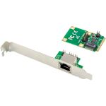 InLine Mini-PCIe Gigabit Netzwerkkarte, 1x RJ45, Half-Size, inkl. RJ45-Modul