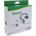 InLine Mini-PCIe Gigabit Netzwerkkarte, 1x RJ45, Half-Size, inkl. RJ45-Modul
