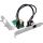 InLine Mini-PCIe Gigabit Netzwerkkarte, 1x RJ45, Half-Size, inkl. RJ45-Modul