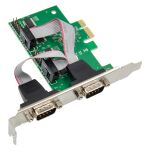 InLine PCIe x1 Schnittstellenkarte, 4x RS-232, Low Profile
