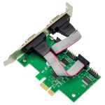 InLine PCIe x1 Schnittstellenkarte, 4x RS-232, Low Profile