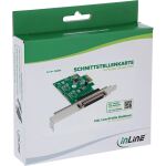 InLine Schnittstellenkarte, 1x Parallel 25pol, PCIe