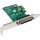 InLine Schnittstellenkarte, 1x Parallel 25pol, PCIe