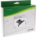 InLine Schnittstellenkarte, PCIe x4, USB 3.2 Gen.2x2, 1x USB-C