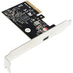 InLine Schnittstellenkarte, PCIe x4, 1x USB-C Buchse, USB 3.2 Gen.2x2