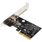 InLine Schnittstellenkarte, PCIe x4, 1x USB-C Buchse, USB 3.2 Gen.2x2
