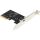 InLine Schnittstellenkarte, PCIe x4, 1x USB-C Buchse, USB 3.2 Gen.2x2