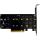 InLine PCIe Karte zu 2x intern NVMe M.2 Key M – Bifurcation, PCIe x8