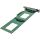 InLine PCIe Karte zu 2x intern U.2 NVMe SFF-8639 – Bifurcation, PCIe x8, schmal